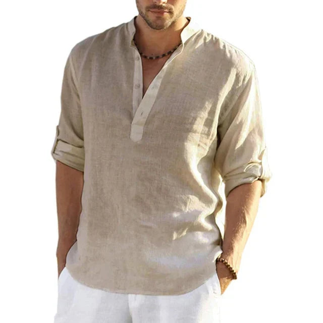 Chemise en Lin Légère pour l'Été