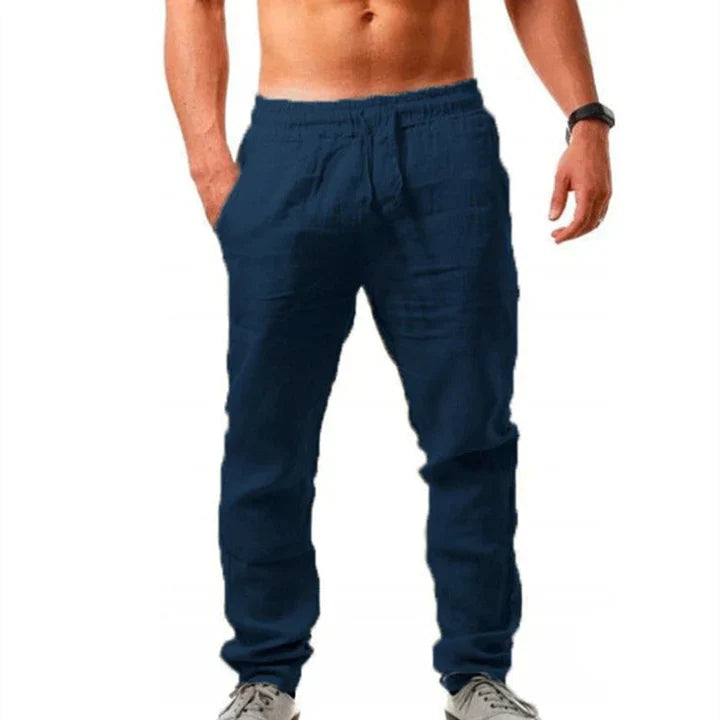 Pantalon en lin pour homme