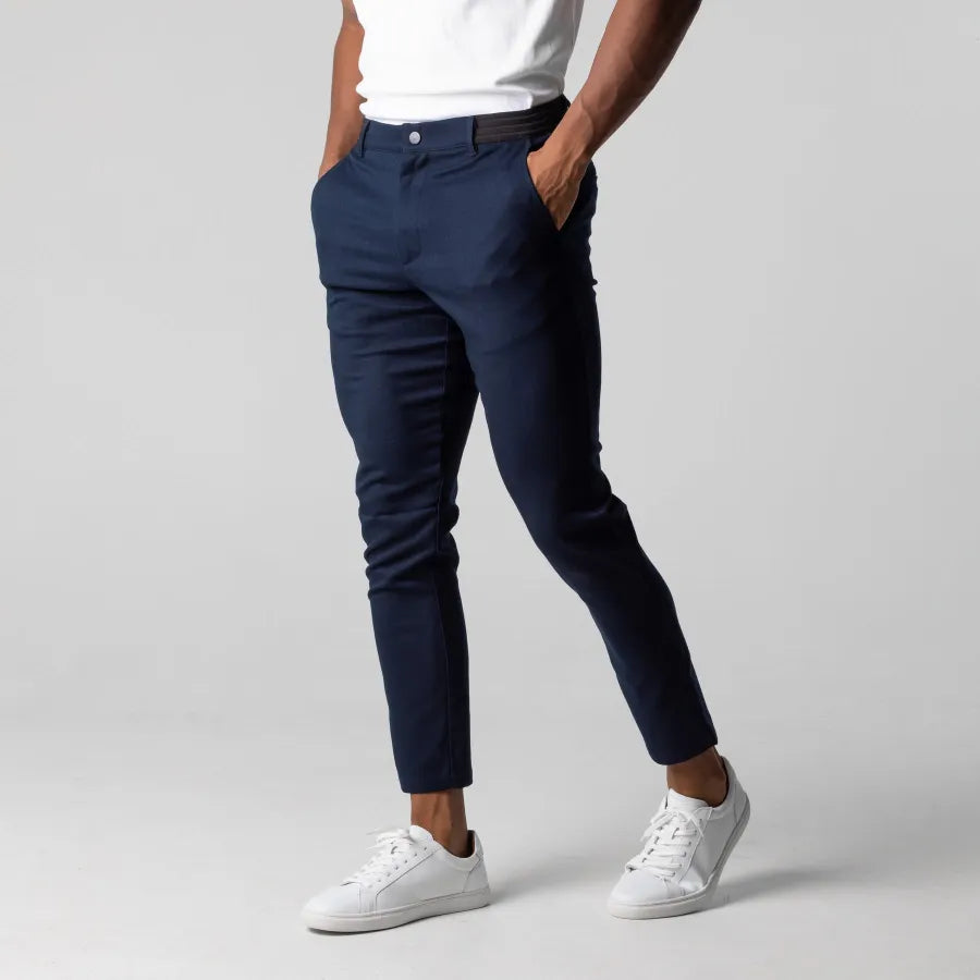 Pantalon Chino Confortable et Élégant Pour Homme