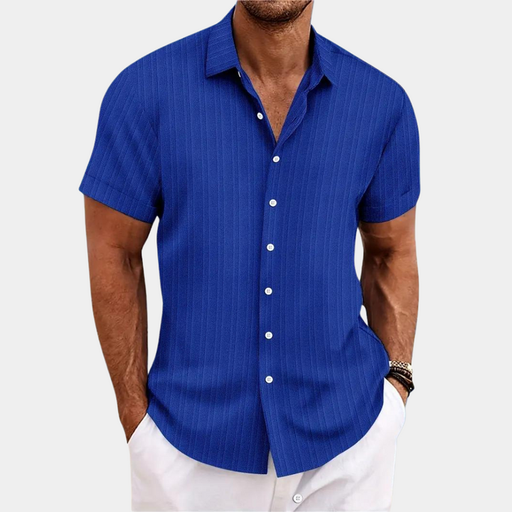 Thayer – Chemise élégante à manches courtes pour homme