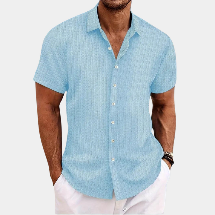 Thayer – Chemise élégante à manches courtes pour homme