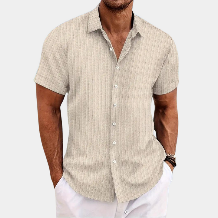 Thayer – Chemise élégante à manches courtes pour homme