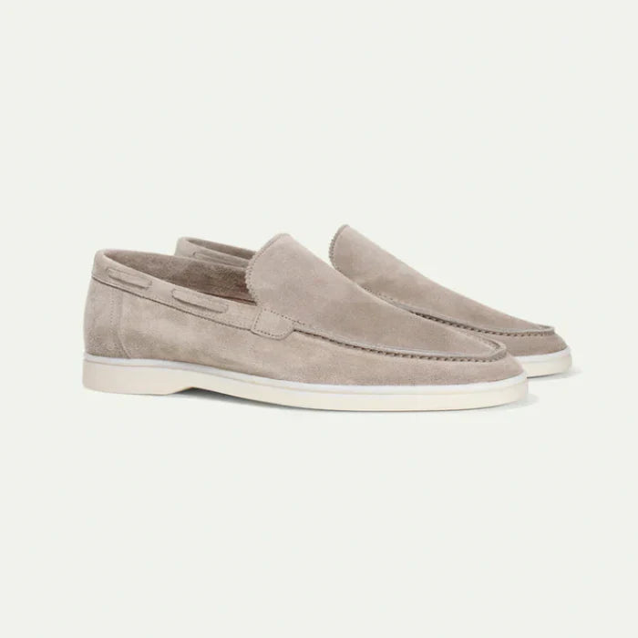 Milan – Mocassins de luxe en daim faits main pour homme
