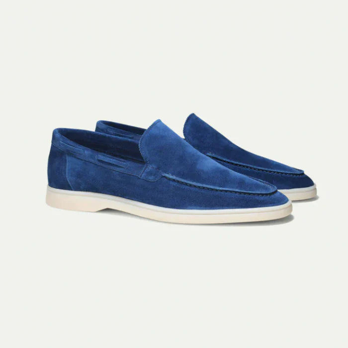 Milan – Mocassins de luxe en daim faits main pour homme