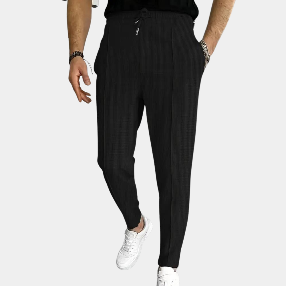 Pantalon Stylé et Confortable avec Cordon pour Homme