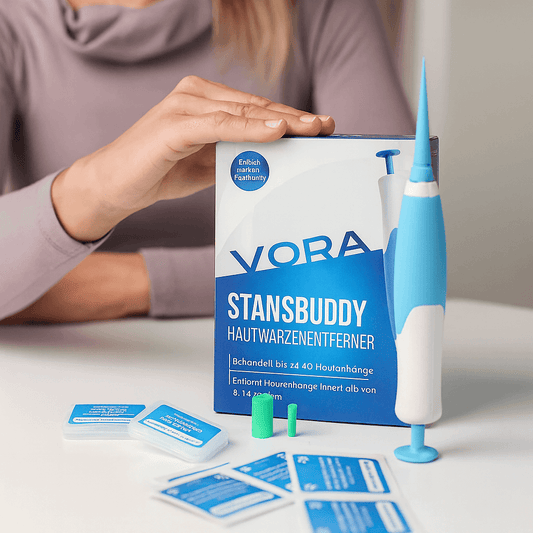 TagBuddy Kit – Keine Hautanhängsel mehr