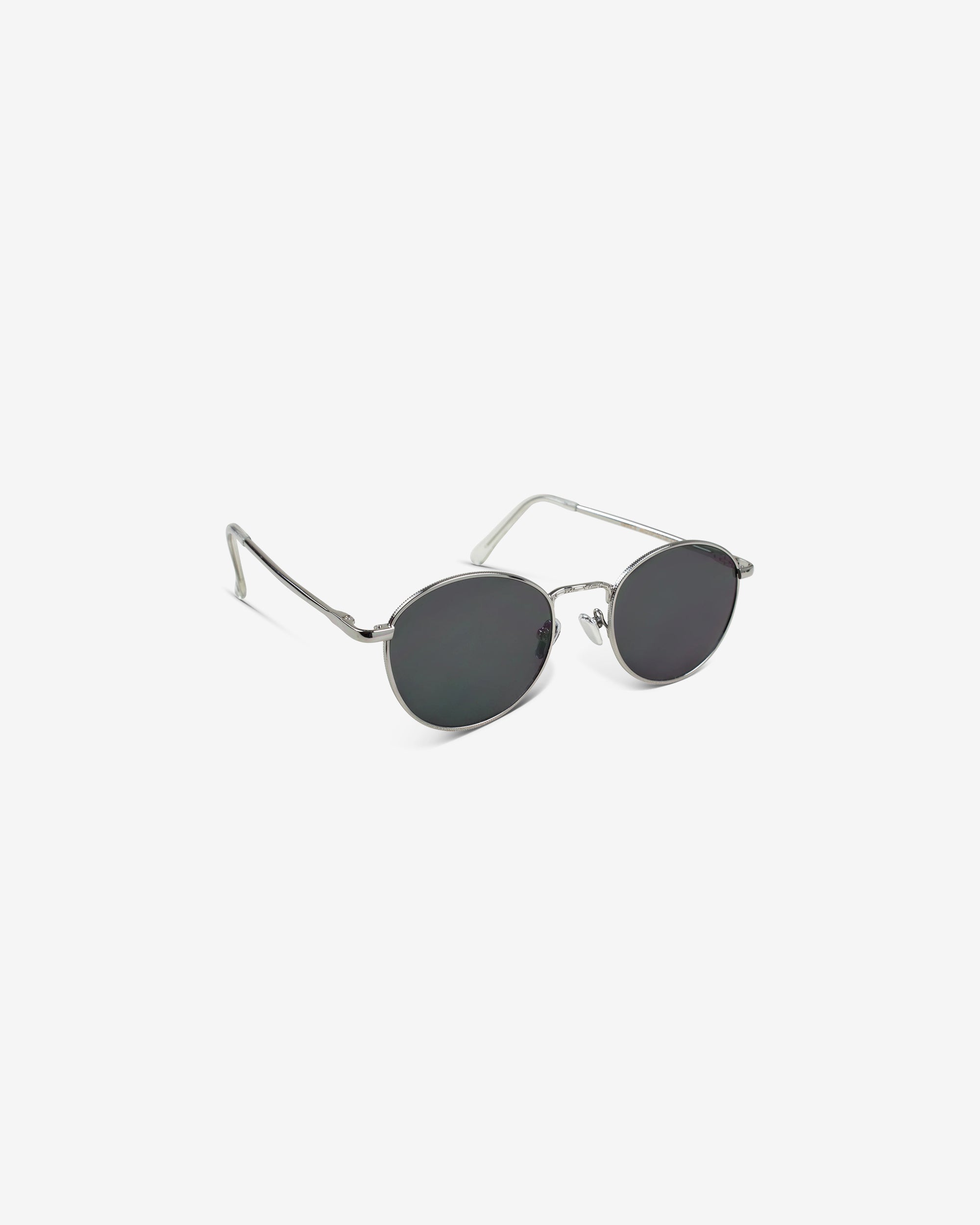 Hanna.B Silver – Lunettes de soleil rondes