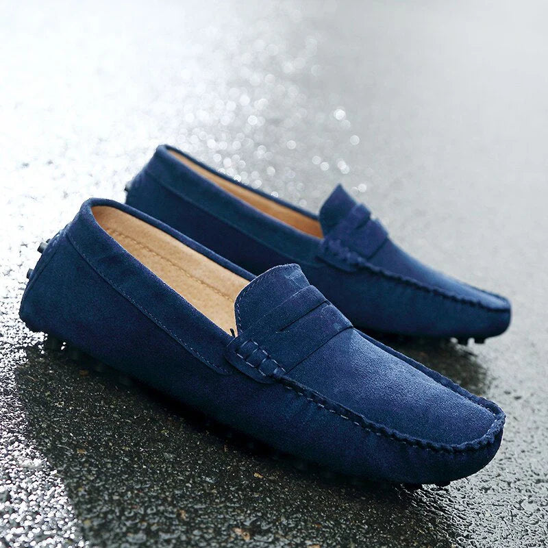Kai – Mocassins en daim pour hommes