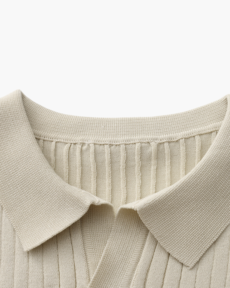Polo Homme Premium Basic – Élégance Subtile et Confort Haut de Gamme