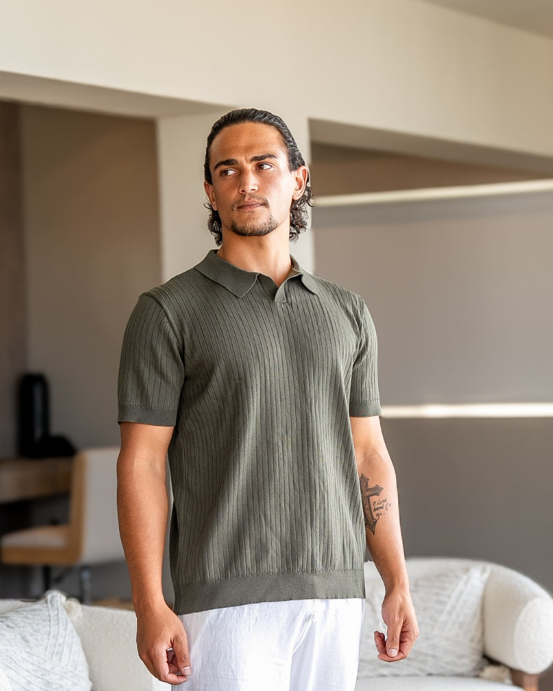 Polo Homme Premium Basic – Élégance Subtile et Confort Haut de Gamme