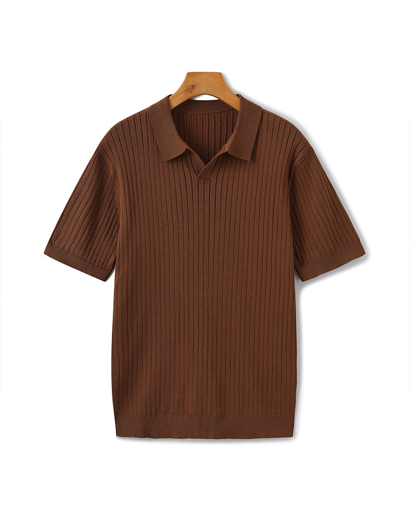 Polo Homme Premium Basic – Élégance Subtile et Confort Haut de Gamme