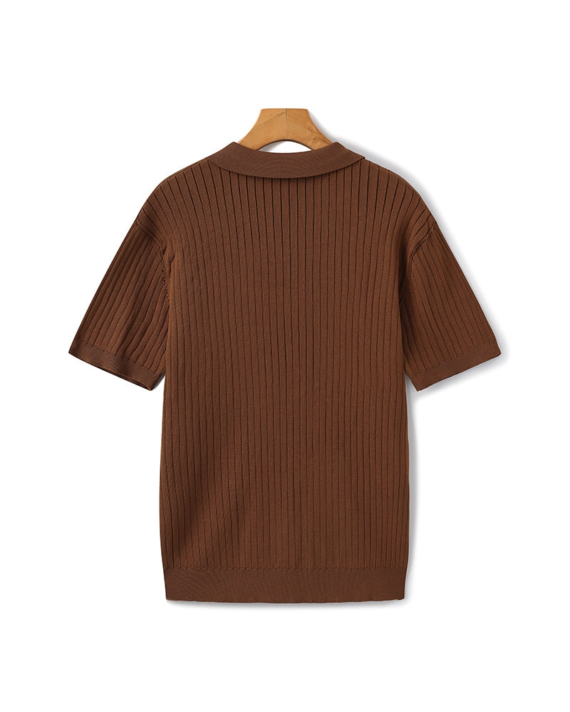 Polo Homme Premium Basic – Élégance Subtile et Confort Haut de Gamme