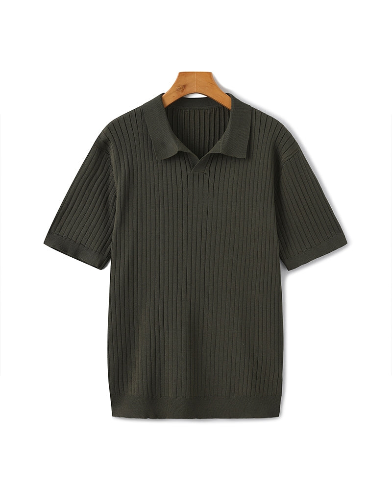 Polo Homme Premium Basic – Élégance Subtile et Confort Haut de Gamme