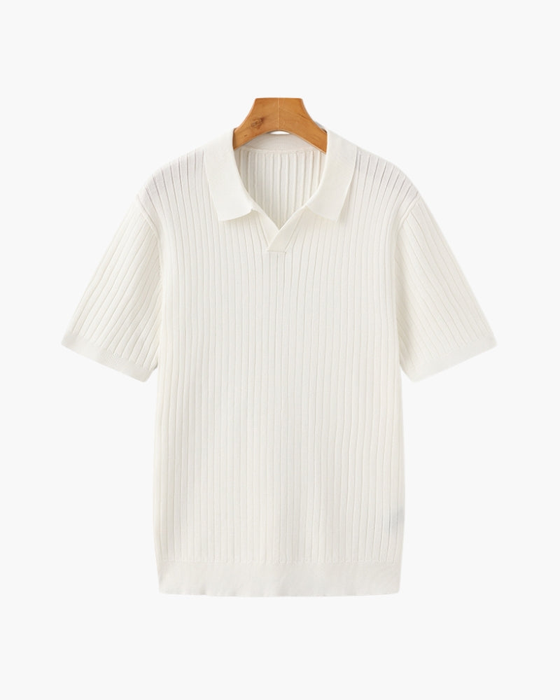 Polo Homme Premium Basic – Élégance Subtile et Confort Haut de Gamme