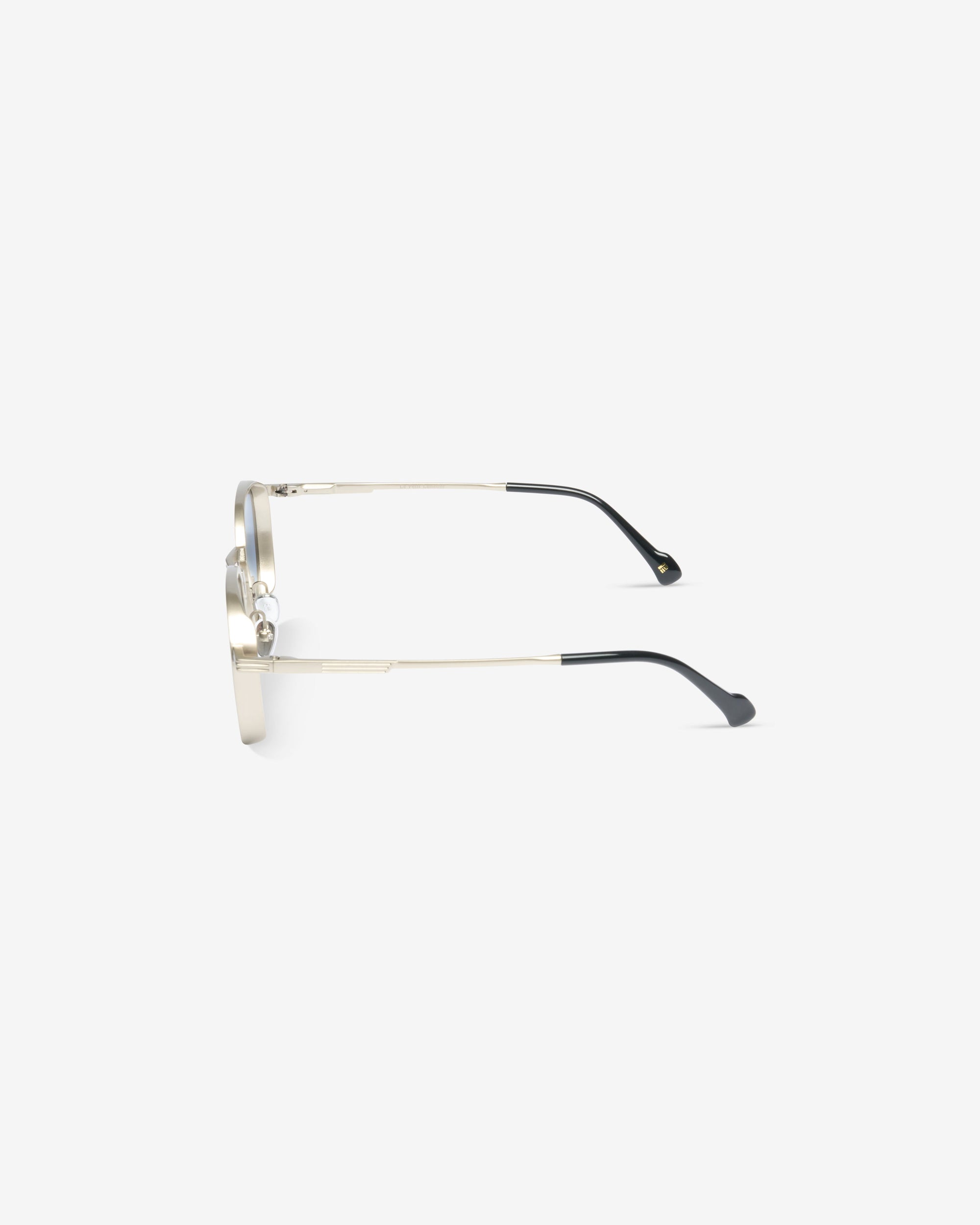 Lunettes de soleil fines argentées