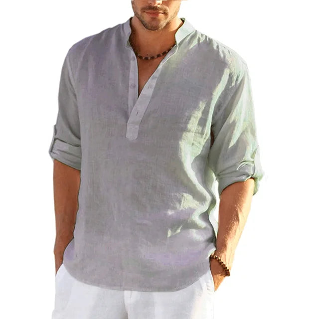 Chemise en Lin Légère pour l'Été