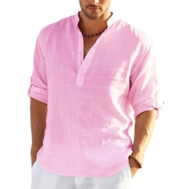 Chemise en Lin Légère pour l'Été