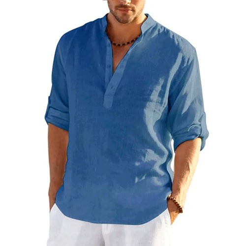 Chemise en Lin Légère pour l'Été