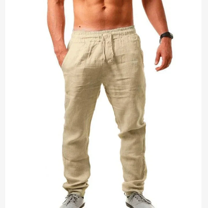 Pantalon en lin pour homme