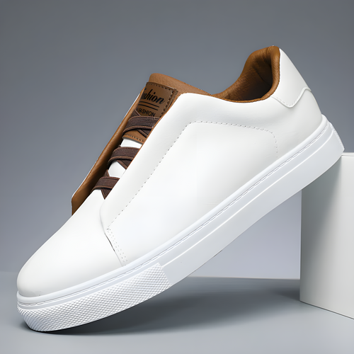 Baskets en Cuir Classiques pour Homme