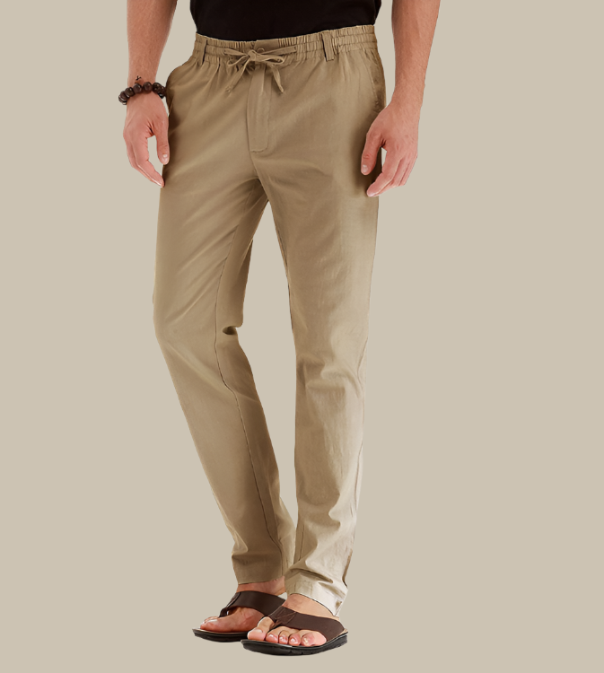 Pantalons d'été décontractés pour hommes