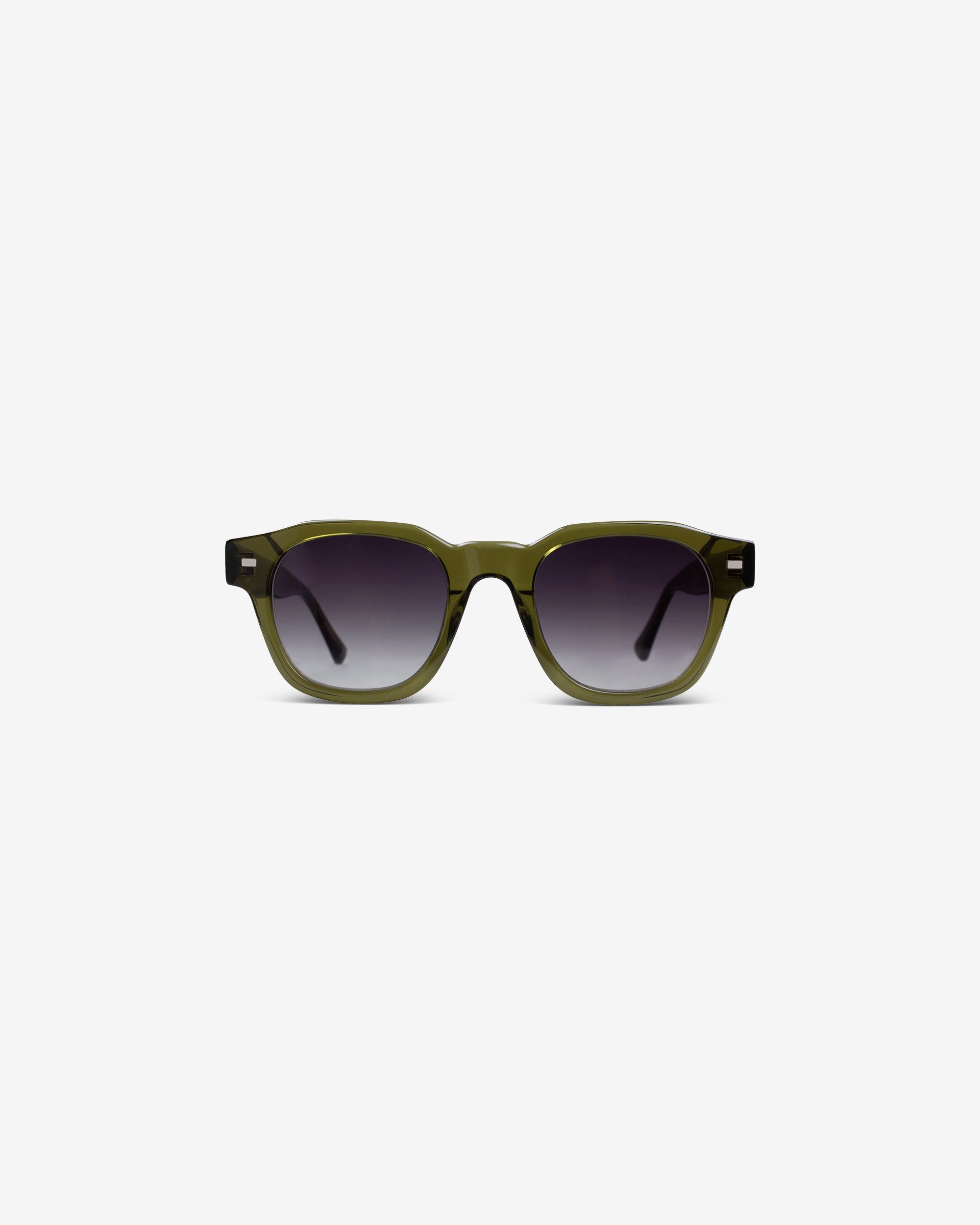 Lunettes de soleil gris vert – Forme pantos